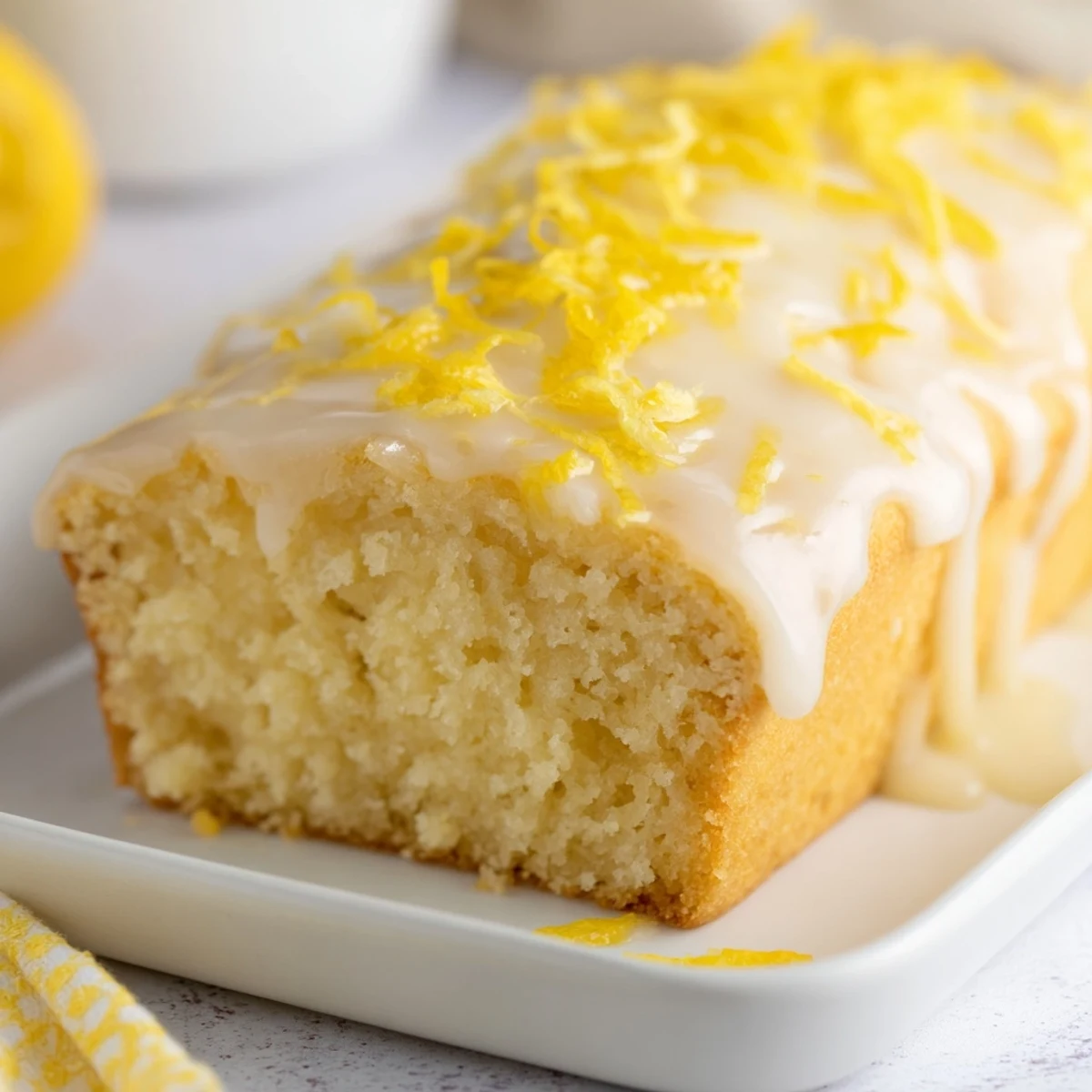 Lemon Loaf Cake Icing