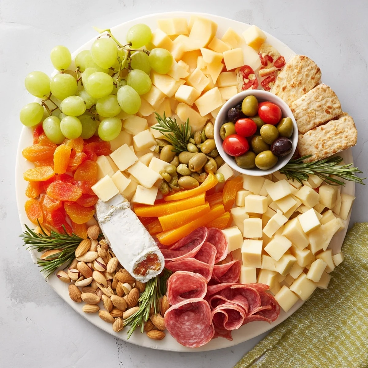 Book Club Pairing Platter showcasing delicious cheeses, meats, and fruits, ready for your book club gathering.