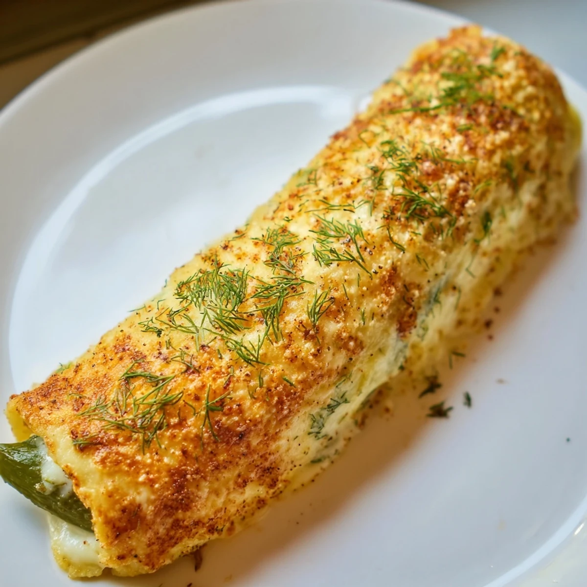 Mouthwatering Melted Cheese Pickle Rolls with bubbling cheese, offering a warm, satisfying combination of flavors and textures.