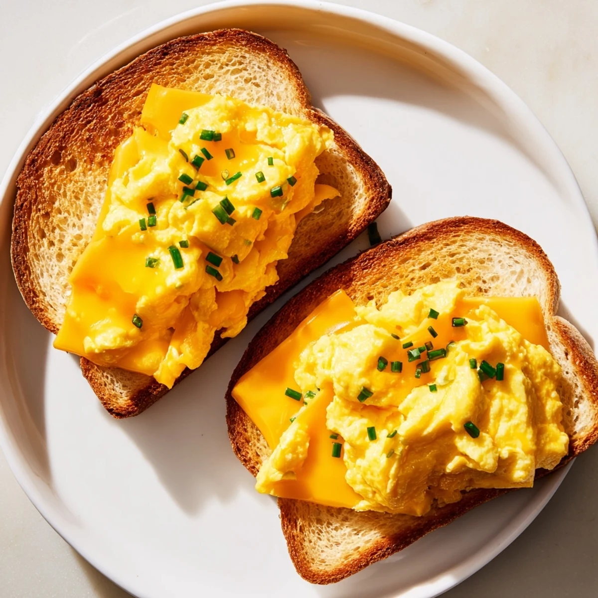 Golden, cheesy one-pan egg breakfast sandwich: a quick, easy, and satisfying morning meal.