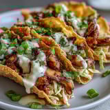 Crispy Chicken Wonton Tacos