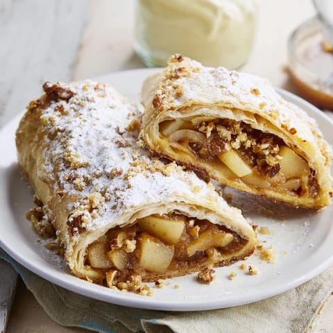 Apple Strudel with Vanilla