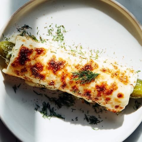 Melted Cheese Pickle Rolls