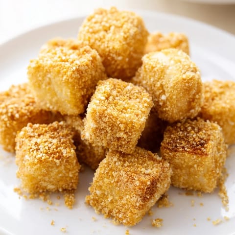 Golden Crispy Tofu Nuggets