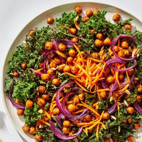 Kale Salad with Chickpeas