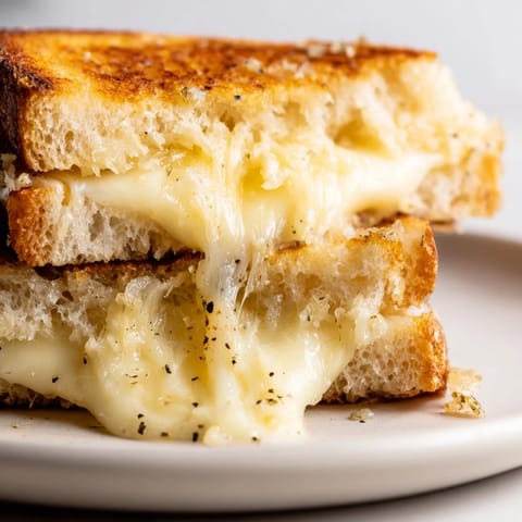 Truffle Oil Grilled Cheese