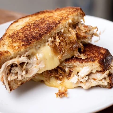 Crispy Shallot Chicken Cheese