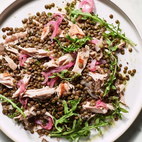 Lentil & Chicken Spring Salad