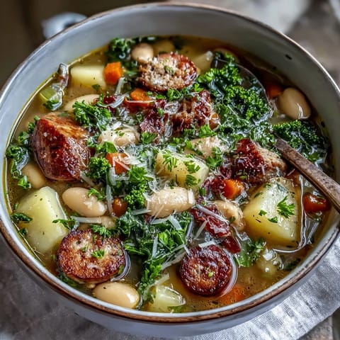 Tuscan White Bean Sausage