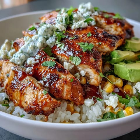 Street Corn Chicken Rice Bowl