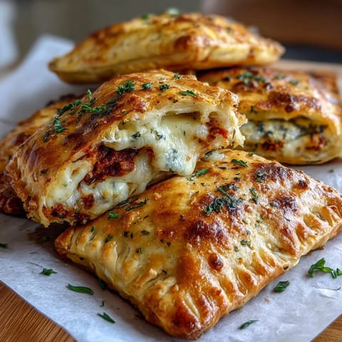 High Protein Pizza Pockets