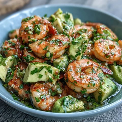 Bright and colorful Chilli Lime Shrimp Ceviche, featuring tender marinated shrimp, crisp cucumber, and a refreshing citrus-lime marinade.  