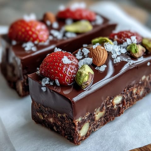 Dubai Chocolate Strawberry Bark