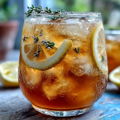 Lavender Honey Lemonade Drink