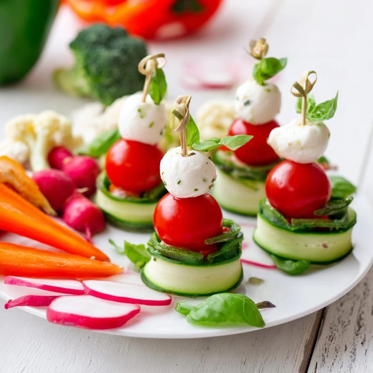 A stunning overhead shot displays the festive Savory Crudités: Veggie Santa Hat Dip Platter ready for serving.