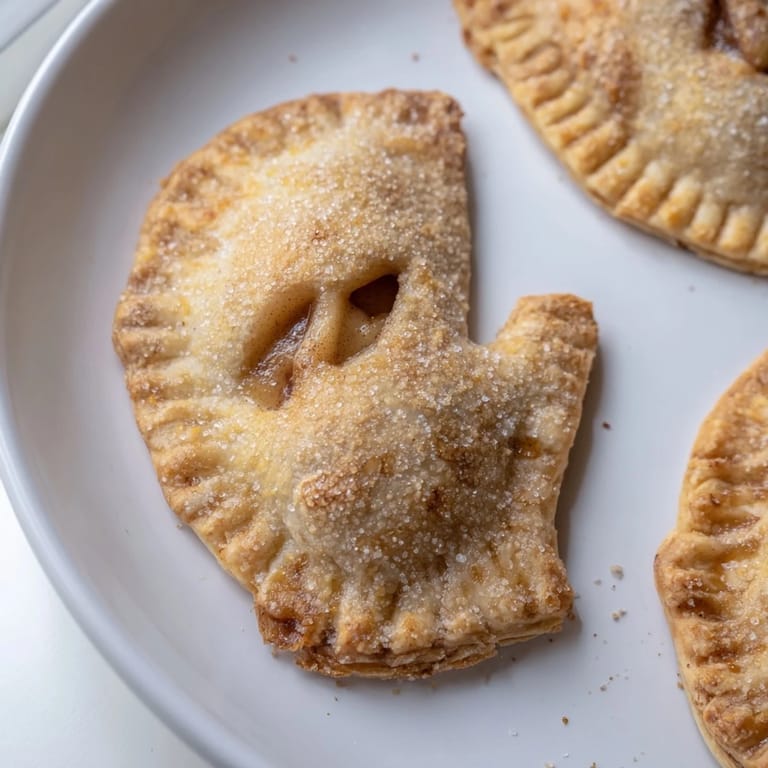 Close-up shot: a delightful plate of festive mitten shaped hand pies, perfect for sharing this holiday season.