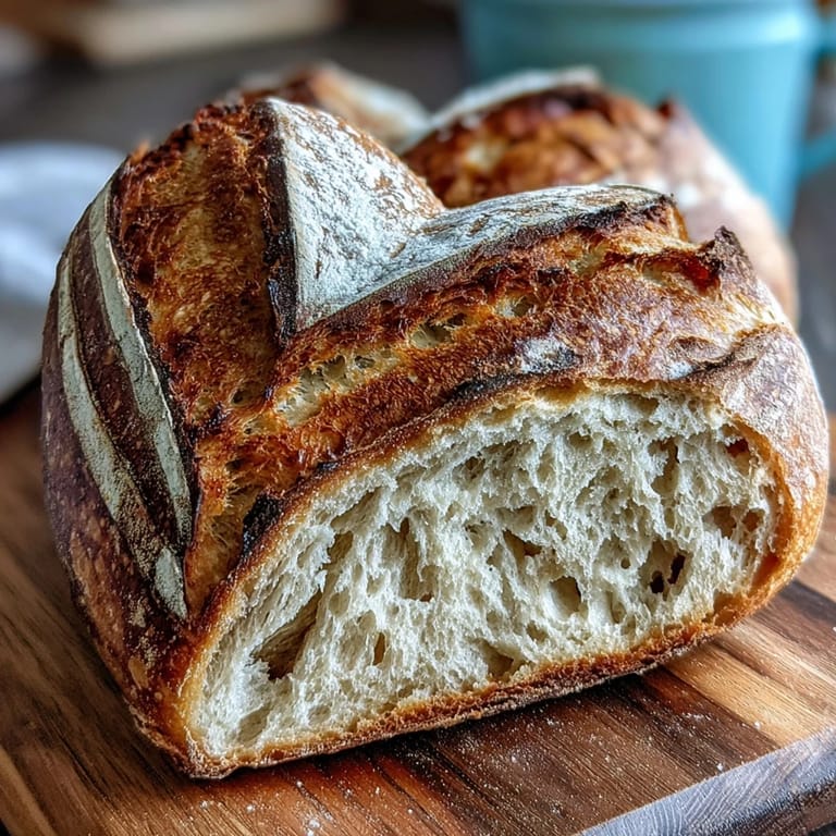 Handcrafted sourdough bread shaped into hearts, featuring a crunchy crust and soft interior, ideal for special occasions.