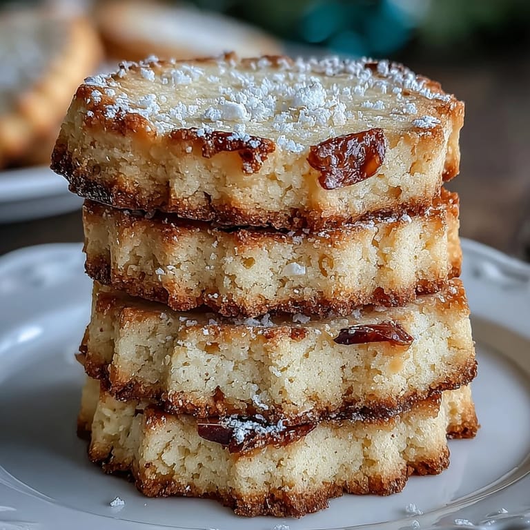 Soft, buttery shortbread cookies infused with fragrant cardamom, arranged on a rustic baking sheet.