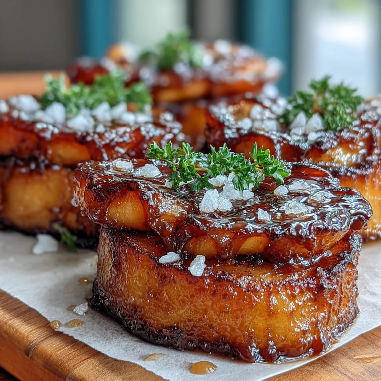 Gourmet caramel-dipped apple slices topped with a glossy chocolate drizzle, ideal for parties or holiday dessert platters.  