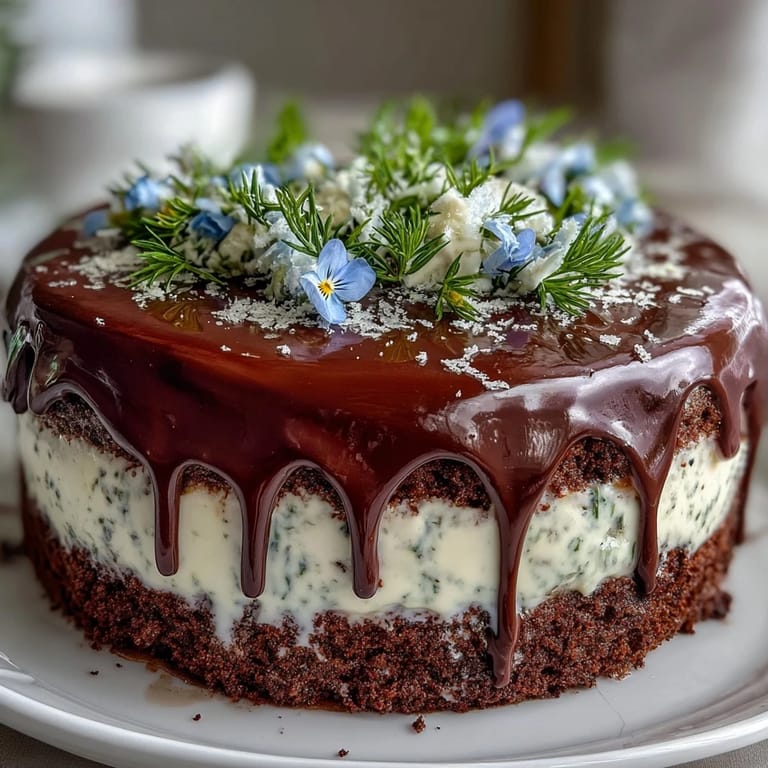 1. Spring Floral Drip Cake with Lemon Frosting: a stunning vanilla layer cake topped with vibrant edible flowers and a glossy white chocolate drip.  