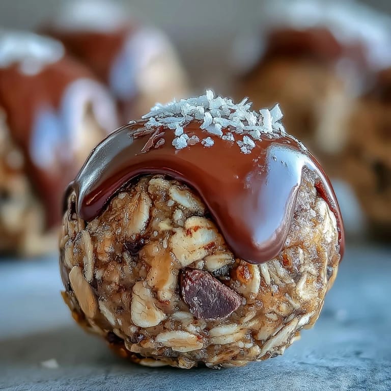 Wholesome peanut butter oat bites packed with mini chocolate chips and a hint of vanilla—an easy, no-bake treat for any time of day.