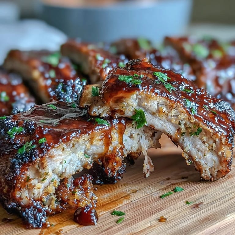 Grilled Father's Day BBQ Rib Board with sticky, sweet glazed ribs and bold sauces.